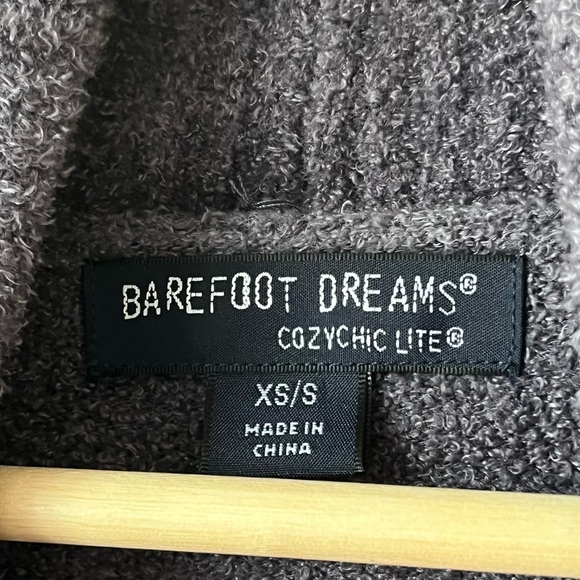 Barefoot Dreams Purple CozyChic Lite Open Front Cardigan size XS/S - Picture 3 of 8